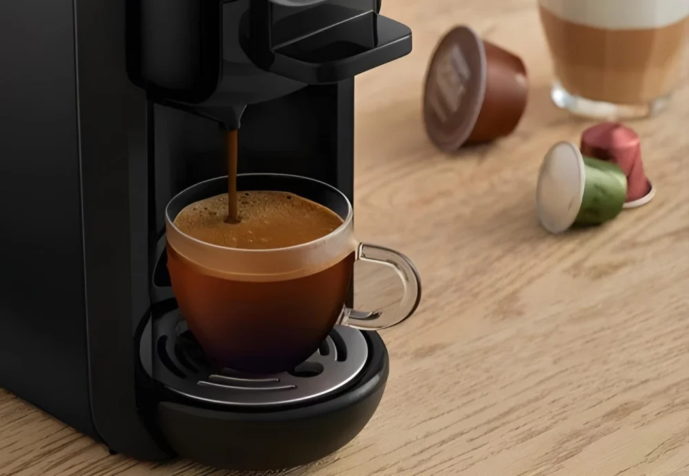 small capsule coffee machine